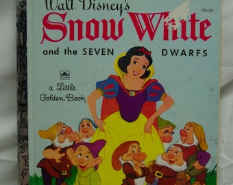 Snow White and the Seven Dwarfs / Little Golden Book / Walt Disney's ...