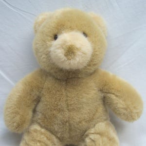 Vintage Build-A-Bear Workshop TAN TEDDY BEAR 13" Plush Stuffed Animal Toy 1990's