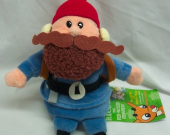 RUDOLPH The Red Nosed Reindeer The Island Of The Misfit Toys YUKON CORNELIUS 7&quot; Plush Stuffed Animal Toy 1999 Cvs Stuffins New