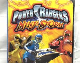 Vintage Mighty Morphin Power Rangers NINJA STORM Lightning Strikers VHS Video