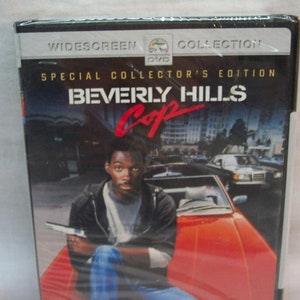 BEVERLY HILLS COP 1980&#39;s Classic Movie Widescreen Collector&#39;s Edition 2001 New Eddie Murphy