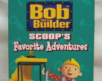 Vintage 2003 BOB THE BUILDER Scoop's Favorite Adventures Vhs Video