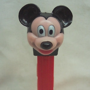 Vintage Walt Disney MICKEY MOUSE PEZ Dispenser Toy Hungary 1980&#39;s