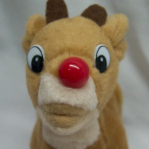 RUDOLPH The Red Nosed Reindeer The Island Of The Misfit Toys RUDOLPH 5&quot; Plush Stuffed Animal Toy 1999