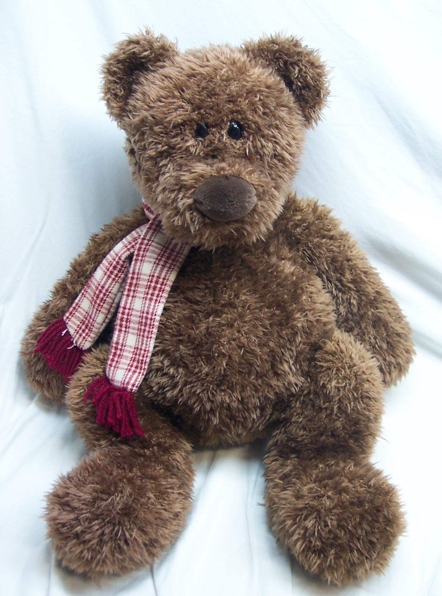 Vintage Gund Heads & Tales Large Jumbo Big BROWN TEDDY BEAR With
