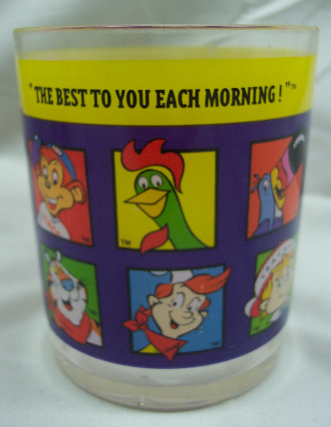 Vintage 1996 Kellogg's CEREAL MASCOTS Best to You Each Morning Promo