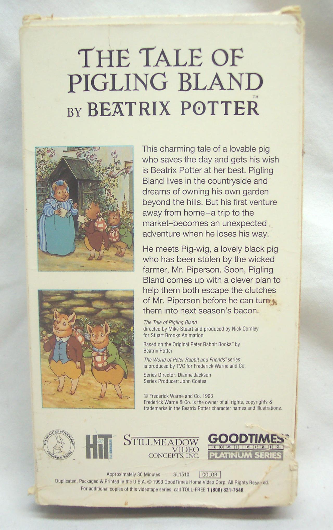 ヴィンテージ 1993 ビアトリクス・ポターの物語 ピーターラビットと