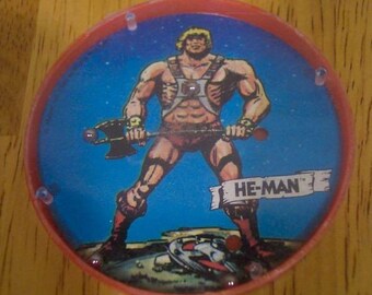 Vintage 1983 He-Man Masters Of The Universe HE-MAN MOTU Hand Held Dexterity Skill Game Toy 1980's
