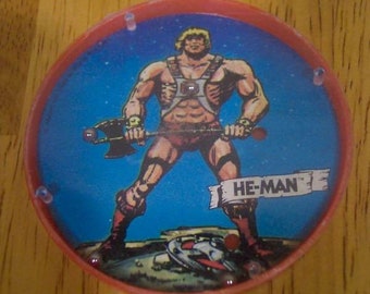 Vintage 1983 He-Man Masters Of The Universe HE-MAN MOTU Hand Held Dexterity Skill Game Toy 1980's