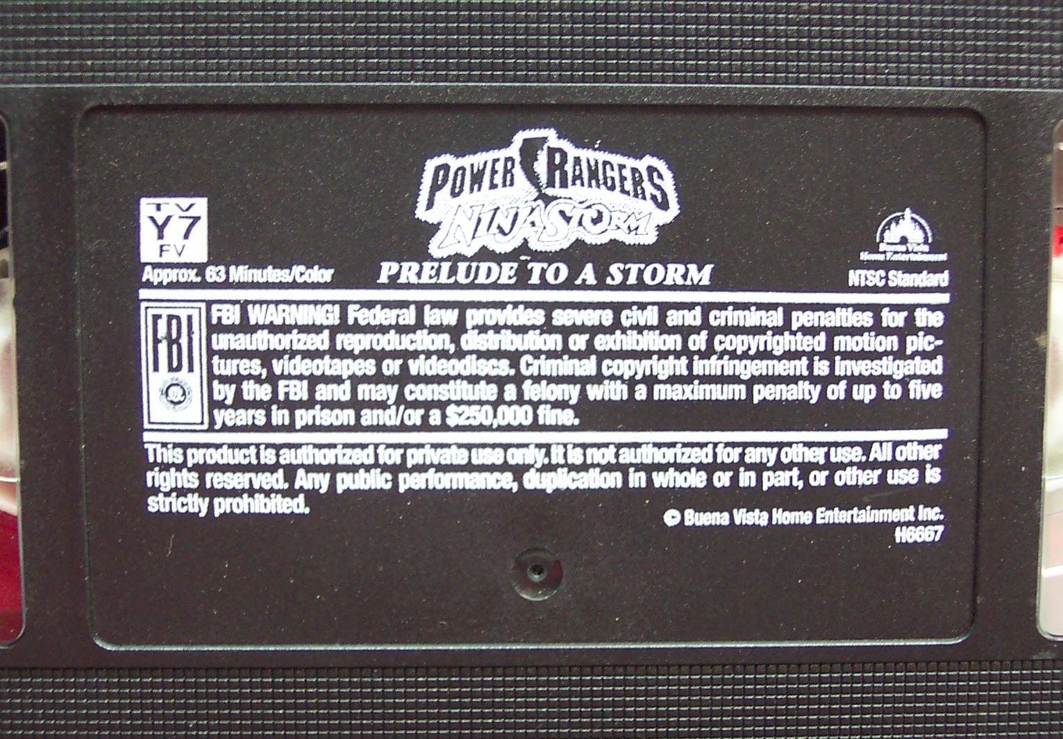 Vintage Mighty Morphin Power Rangers NINJA STORM Prelude to A