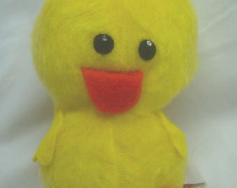 Russ Berrie Sunshine Yellow Duck 10” Soft Plush Stuffed Animal Toy