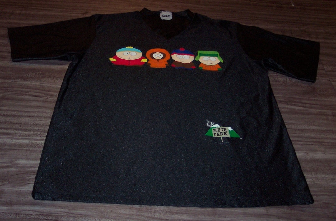Vintage 1998 SOUTH PARK Comedy Central JERSEY T-shirt Large Vintage 1998 SOUTH PARK Comedy Central JERSEY T-shirt Large