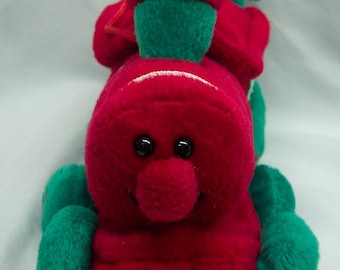 RUDOLPH The Red Nosed Reindeer The Island Of The Misfit Toys Train with Square Wheels 5"  Plush Stuffed Animal Toy CVS Stuffins 1998