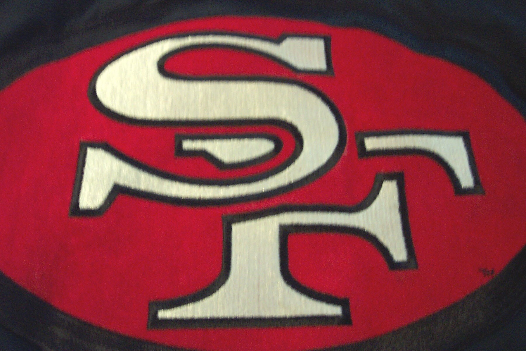 Vintage SAN FRANCISCO 49ERS NFL Football Chalk Line Jacket 1980's