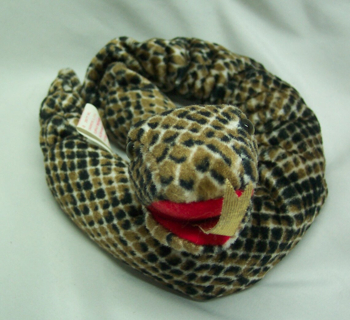 Vintage TY Beanie Babies SNAKE 21 Bean Bag Stuffed Toy | Etsy