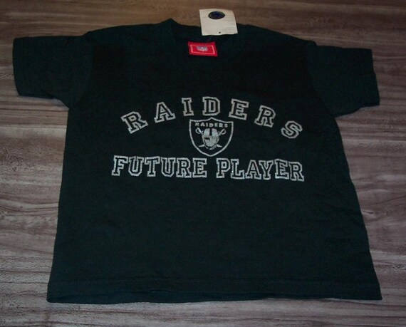 kids oakland raiders shirt