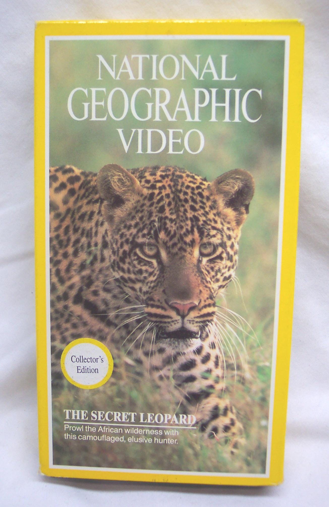 Vintage 1996 NATIONAL GEOGRAPHIC the Secret Leopard Vhs Video