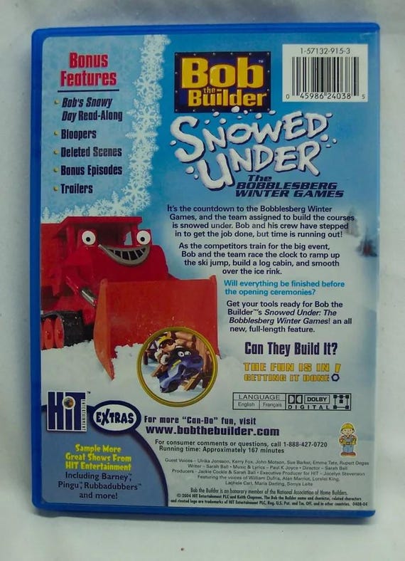 (未使用･未開封品)Bob the Builder - Snowed Under [DVD] [Import] Amazon.com: Bob the Builder - Snowed Under : Movies & TV