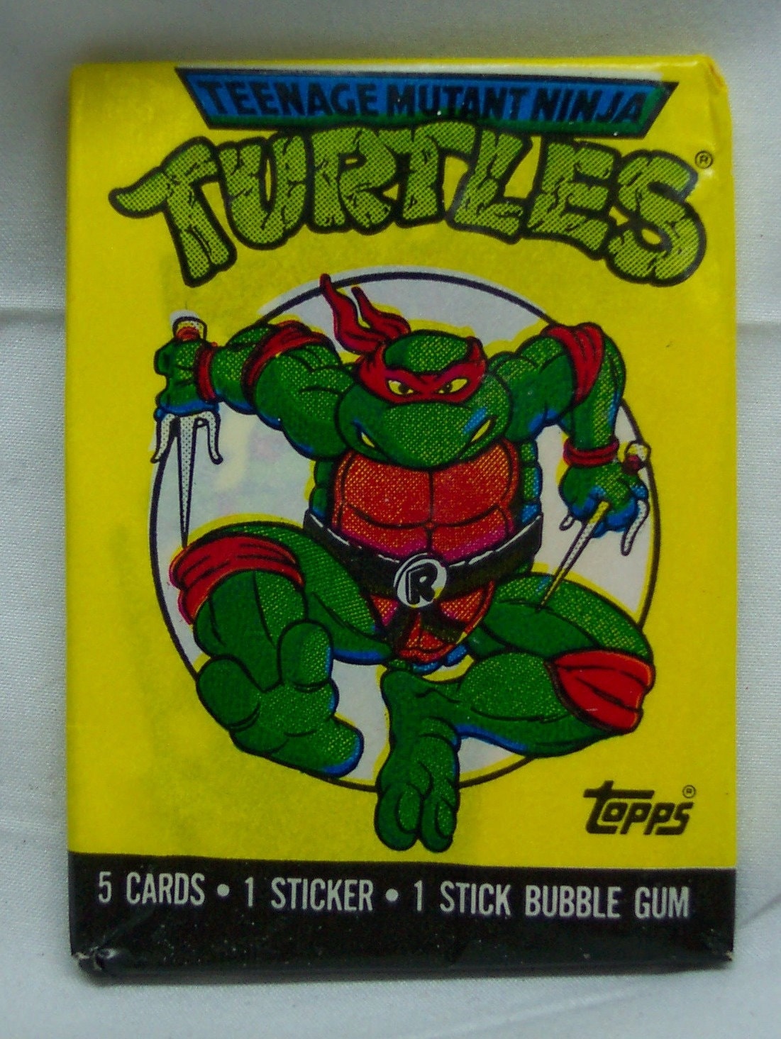 Vintage 1989 TOPPS Raphael Teenage Mutant Ninja Turtles Movie