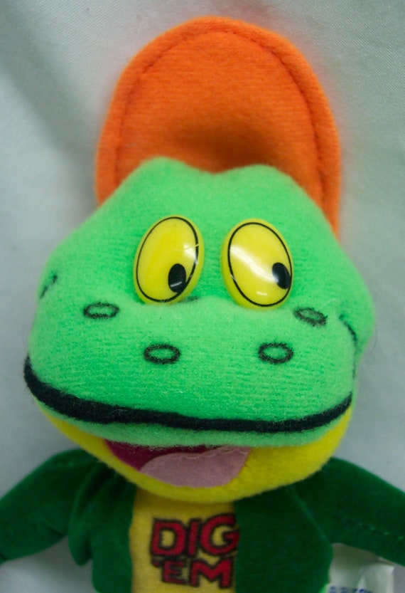 Food & Beverage Collectibles Advertising 1997 Kelloggs 6" Dig Em Plush Frog Honey Smacks Sugar