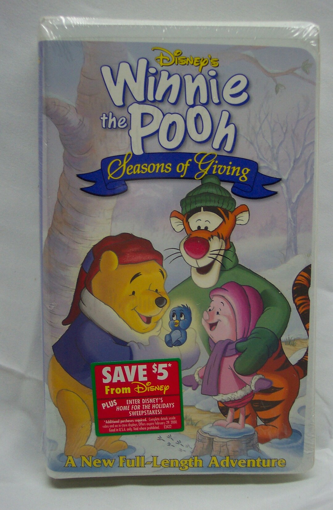 Winnie The Pooh Seasons Of Giving Vhs Vintage 1999 Walt Disney WINNIE THE POOH Seasons of Giving Vhs Video