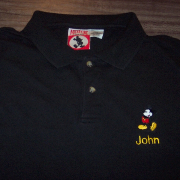 Mens Disneys Polo Shirts Etsy