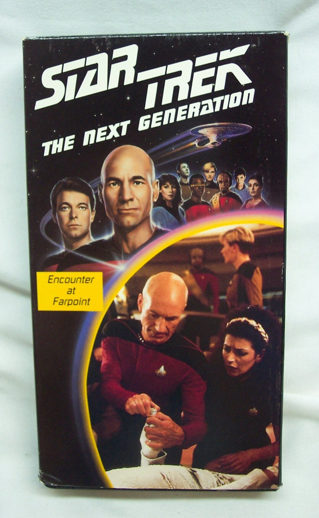Vintage Star Trek THE NEXT GENERATION Encounter at Farpoint Vhs