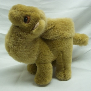 Vintage 1992 K&M International CAMEL 7" Plush Stuffed Animal Toy 1990's
