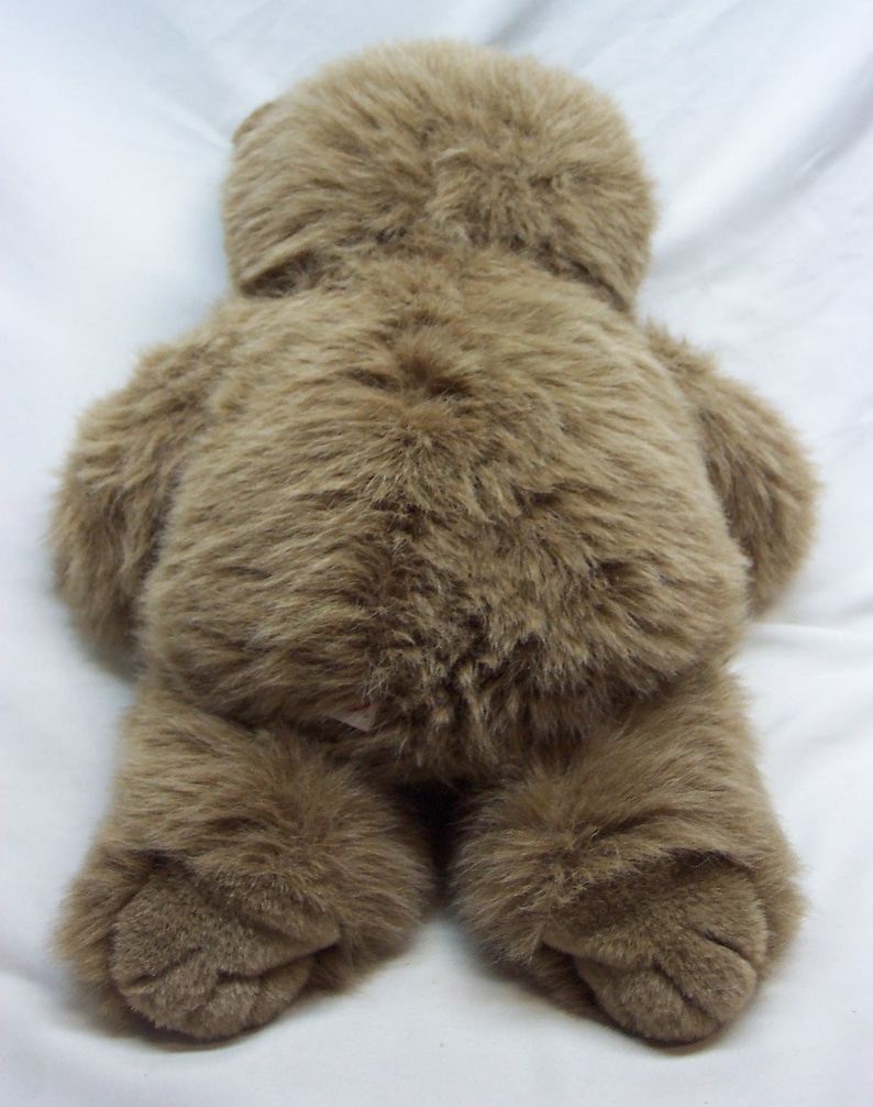 RARE Vintage 1993 TY Soft Brown Teddy Bear 16" Plush Stuffed Animal Toy ...