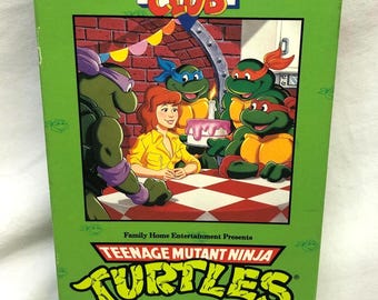 Vintage 1990 Teenage Mutant Ninja Turtles Invasion of the Turtle