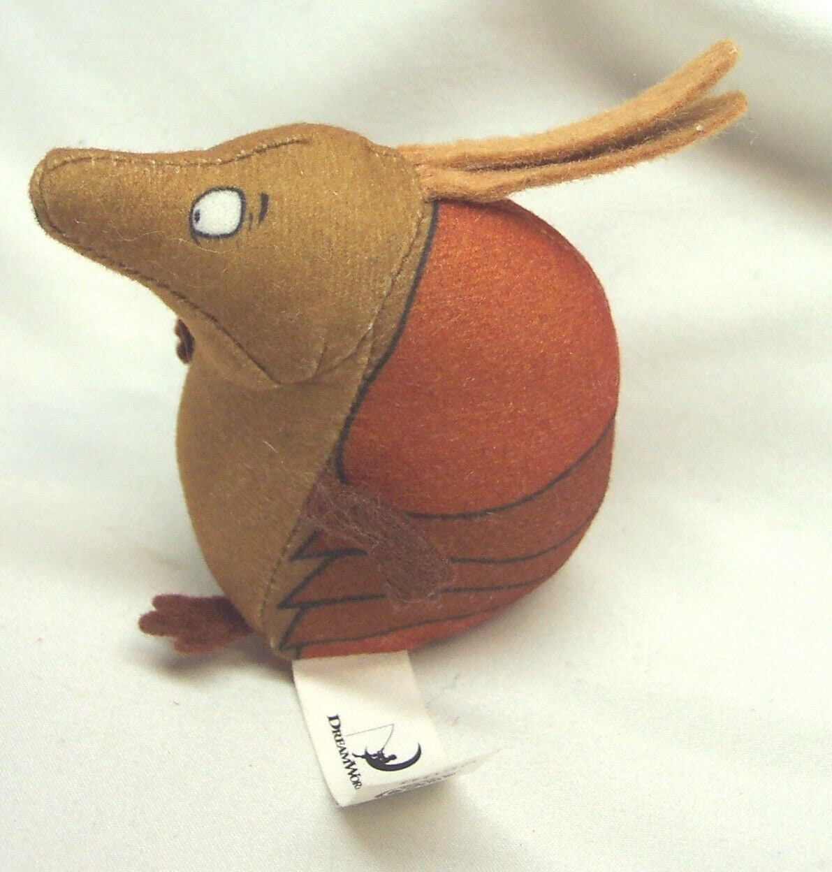 Vintage 1990 s Dreamworks Road to El Dorado BIBO ARMADILLO 3 Plush