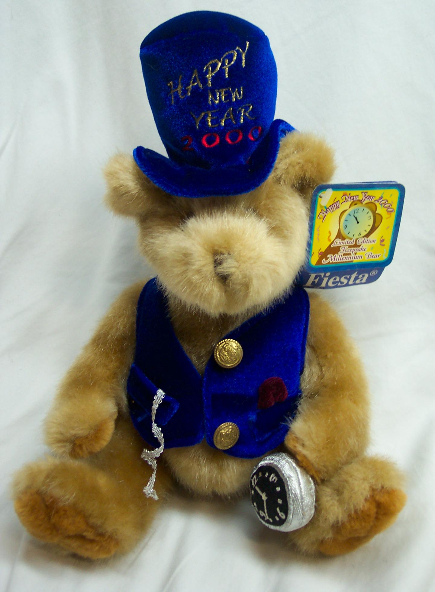 ビンテージ、テディーベアー HOLIDAY IN NEW YORK 2000 2000 Holiday Teddy – Bay's Collectibles