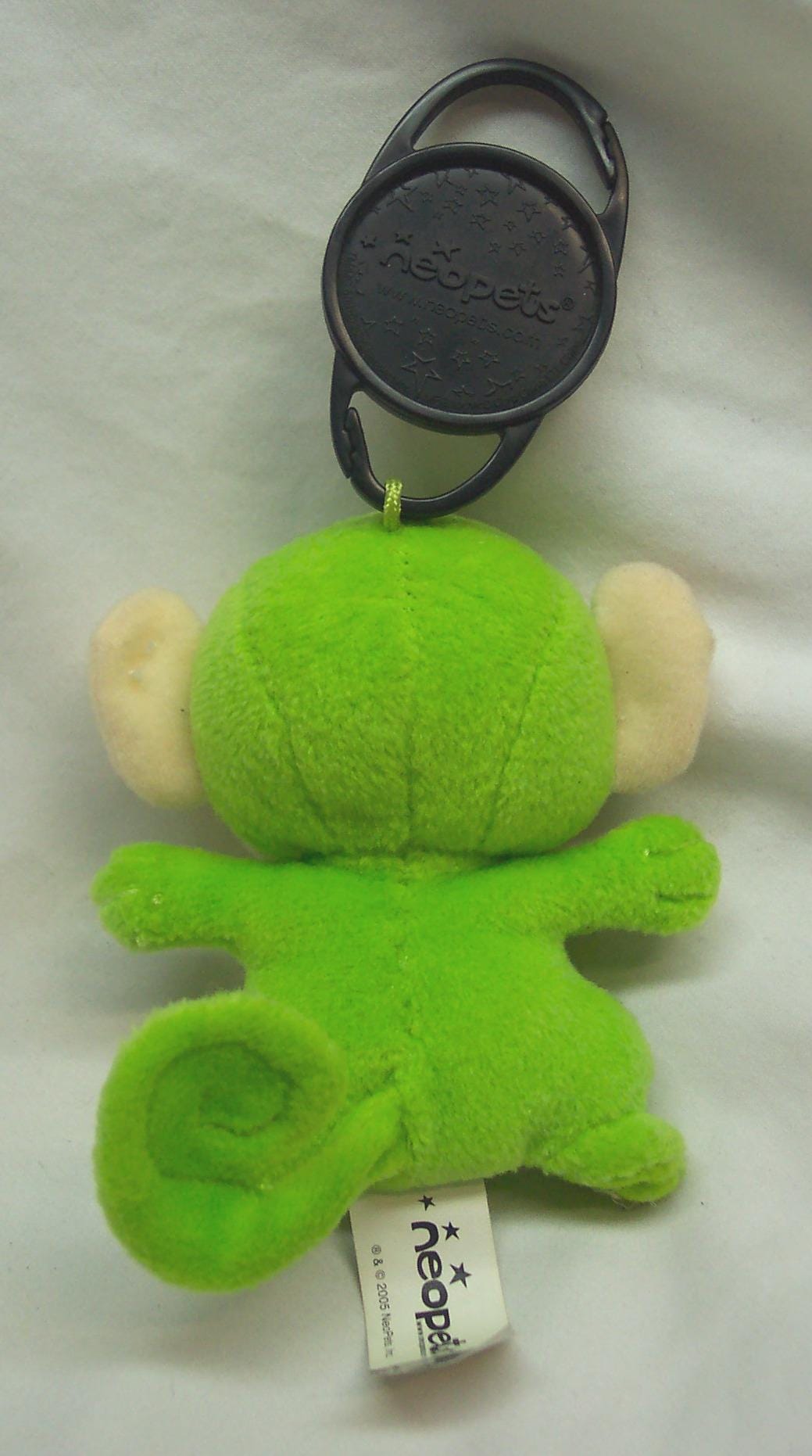 Vintage Neopets BRIGHT GREEN MYNCI Neopet 4