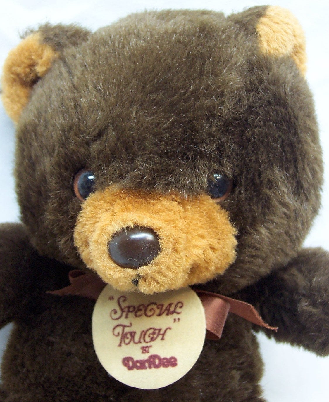 Vintage Dan Dee SPECIAL TOUCH Brown Teddy Bear 12