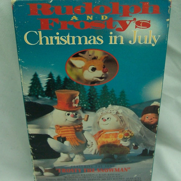 Rudolph the Red Nosed Reindeer the Movie Vhs - Etsy