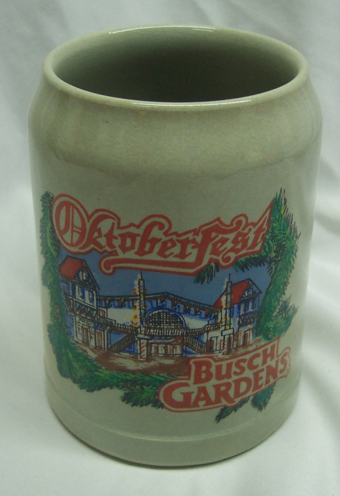 Vintage BUSCH GARDENS Oktoberfest West Germany Beer STEIN Mug Etsy
