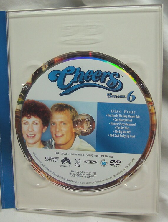CHEERS!　DVD　アイドル Vintage CHEERS the Complete Sixth Season 4 Disc DVD Set 2005