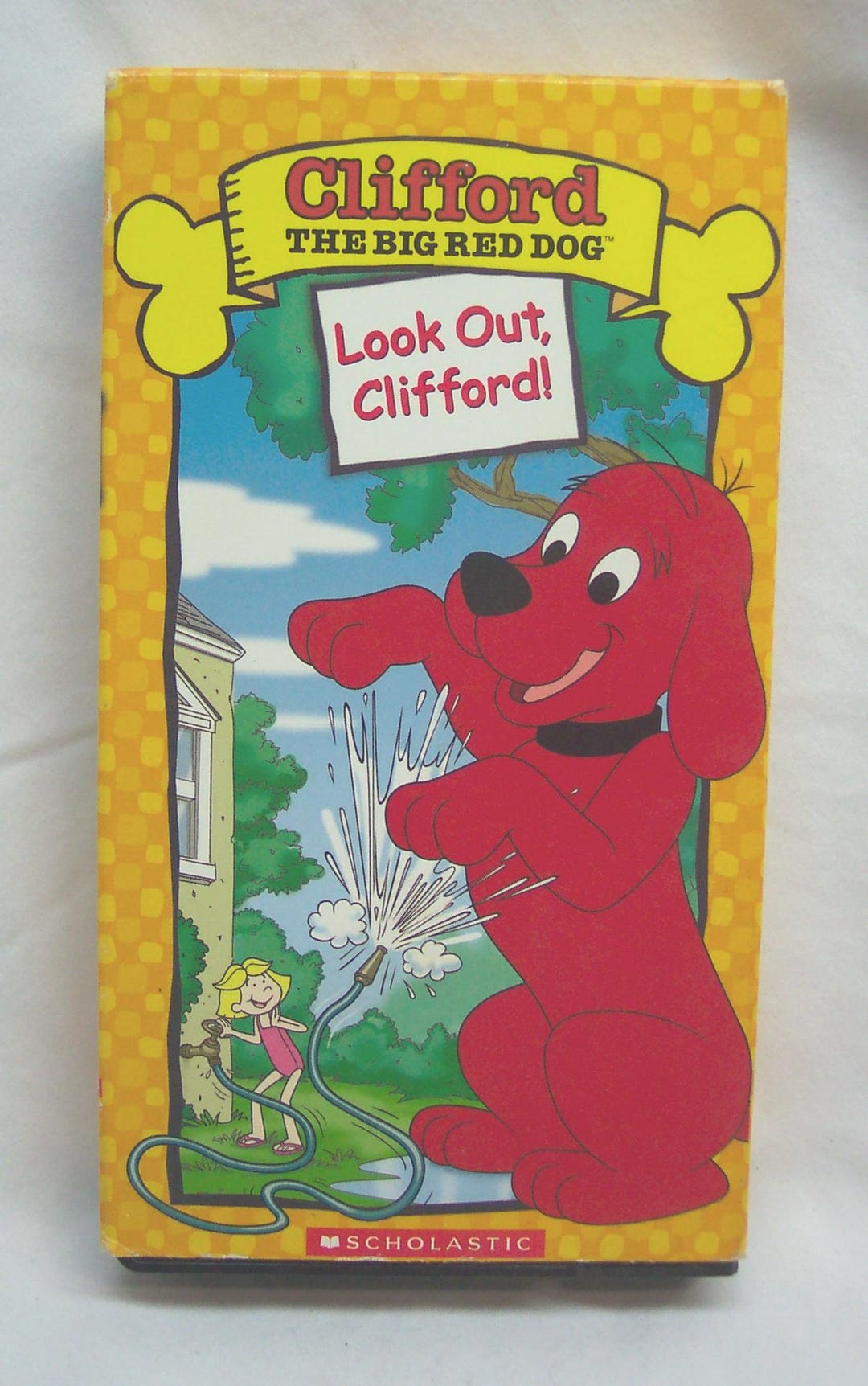 Vintage Scholastic CLIFFORD the Big Red Dog Big Look Out, Clifford