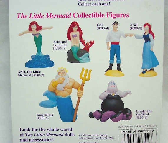 Vintage 1990's TYCO Walt Disney the Little Mermaid ARIE Plastic