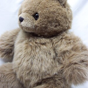 RARE Vintage 1993 TY Soft Brown Teddy Bear 16" Plush Stuffed Animal Toy ...