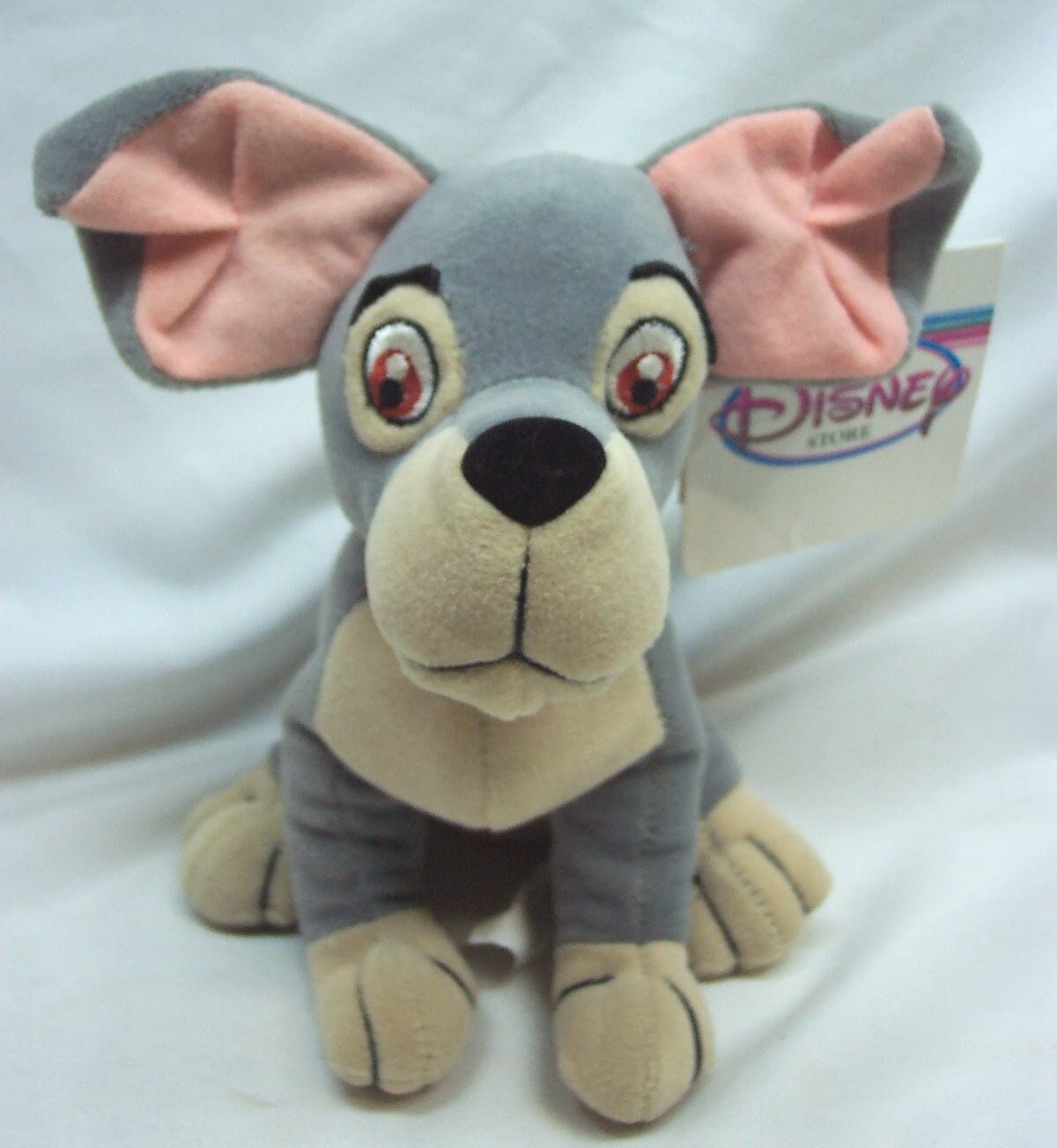 Vintage Walt Disney Store Lady and the Tramp TRAMP GRAY DOG 9