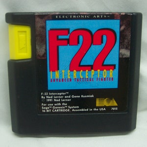 SEGA GENESIS - F22 Interceptor Advanced Tactical Fighter EUR 11,70