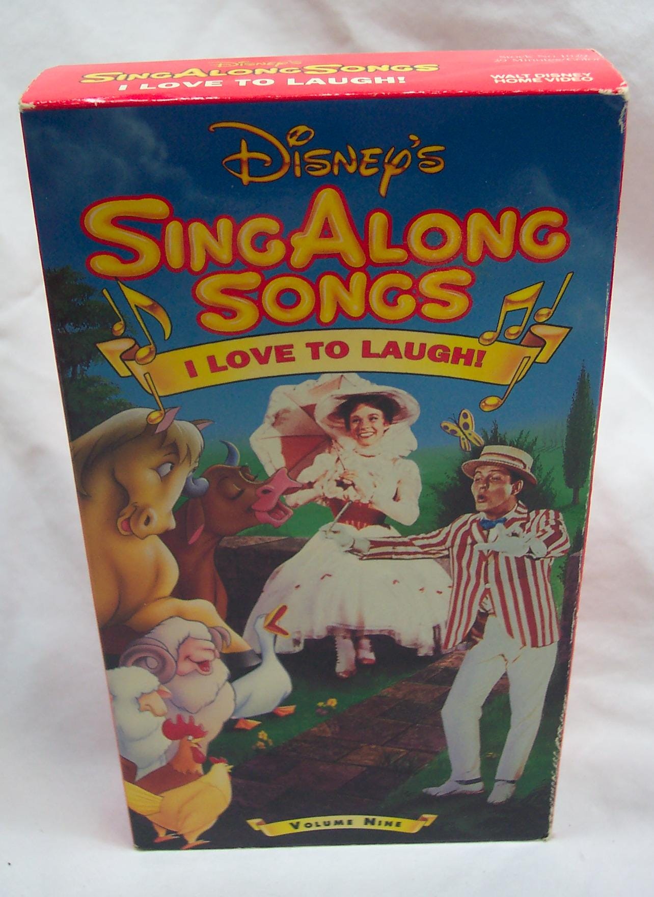 Vintage Walt Disney Sing Along Songs TMARY POPPINS Volume 9 I Love