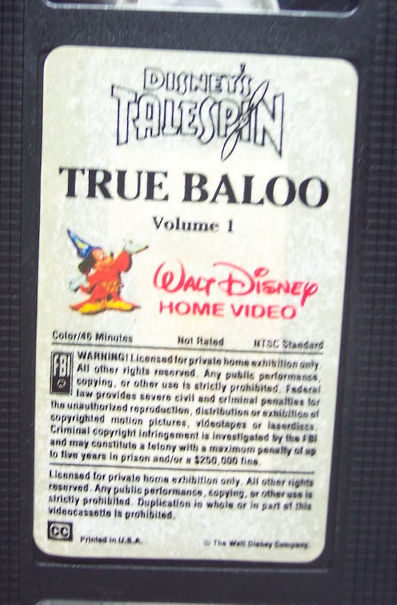 TaleSpin / Super Baloo (Disney) Sticker Album - Panini 1993 - Collection