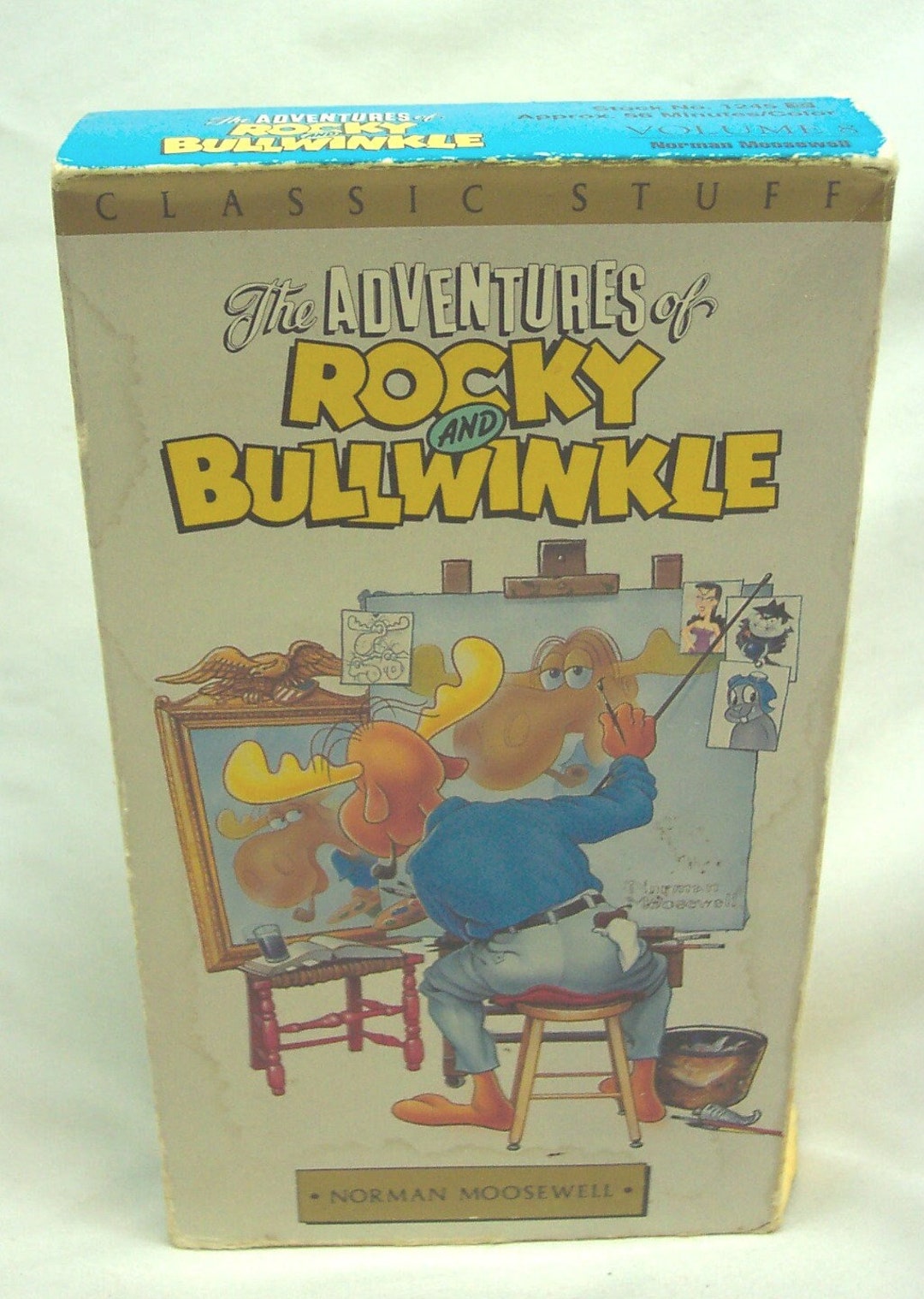 Vintage the Adventures of ROCKY & BULLWINKLE Norman Moosewell