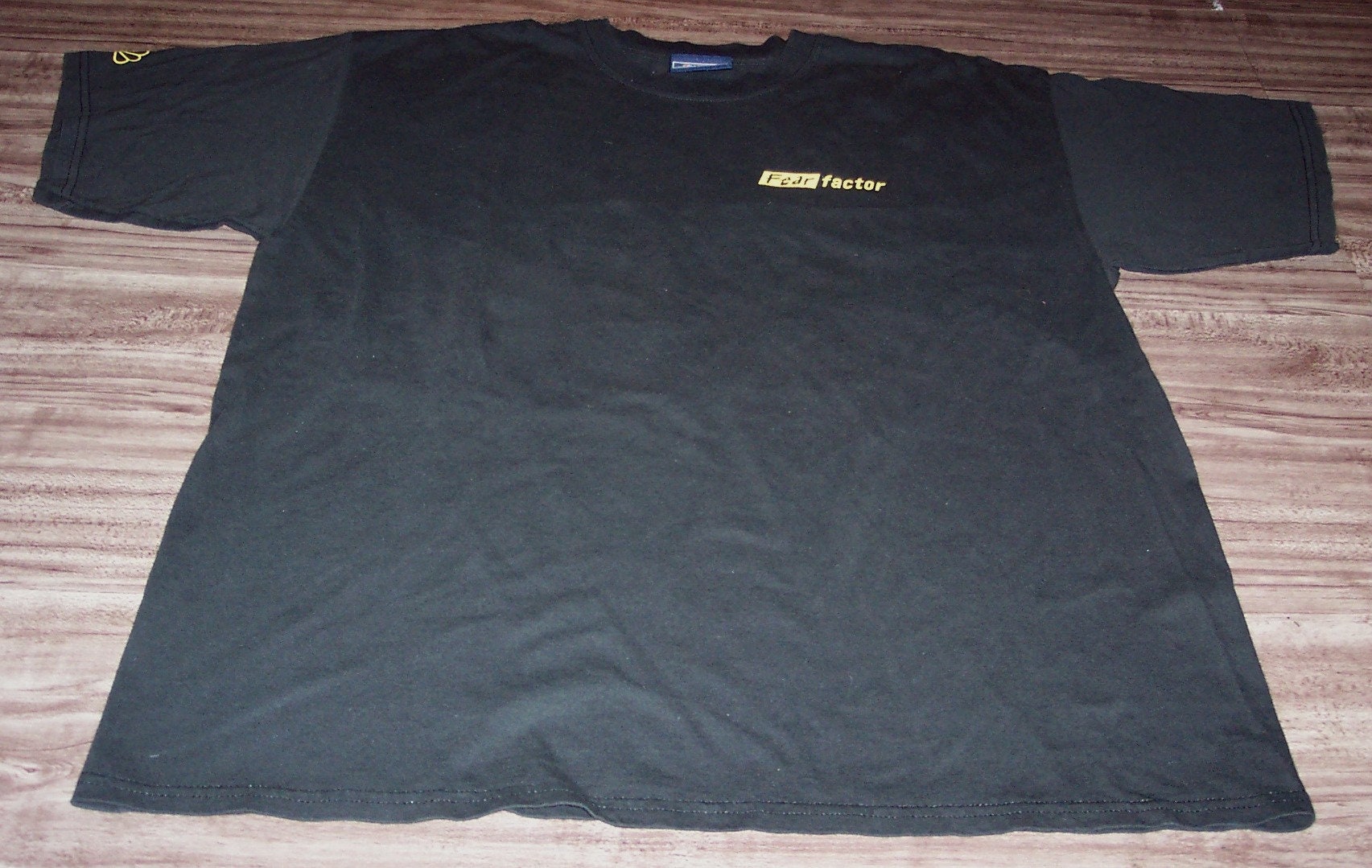 Vintage FEAR FACTOR Nbc Experience Store T-shirt XL Mens Black Tv 
