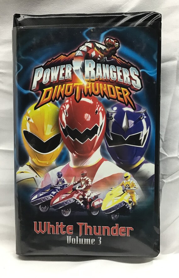 Vintage Mighty Morphin POWER RANGERS Dino Thunder Vol. 3: White