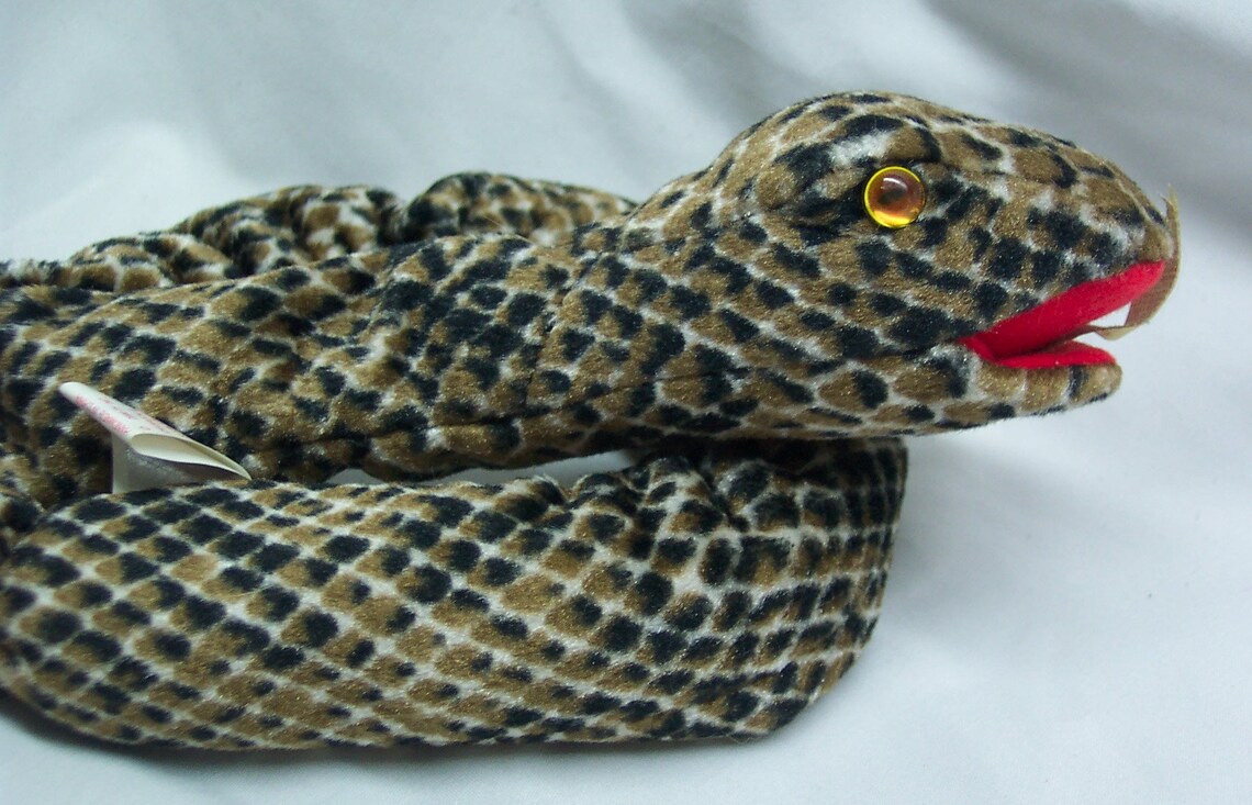 Vintage TY Beanie Babies SNAKE 21 Bean Bag Stuffed Toy | Etsy