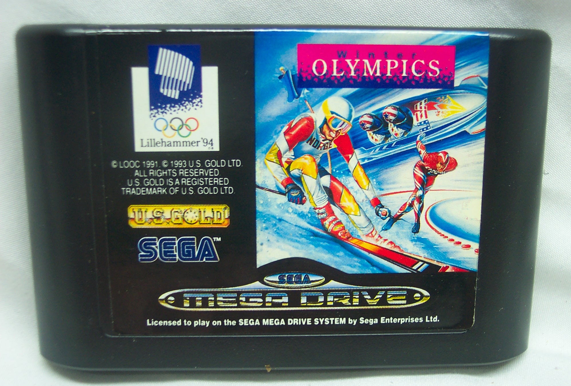 Jeu Sega Game Gear - Winter Olympics - Version PAL Cartouche Seule Bon 431473