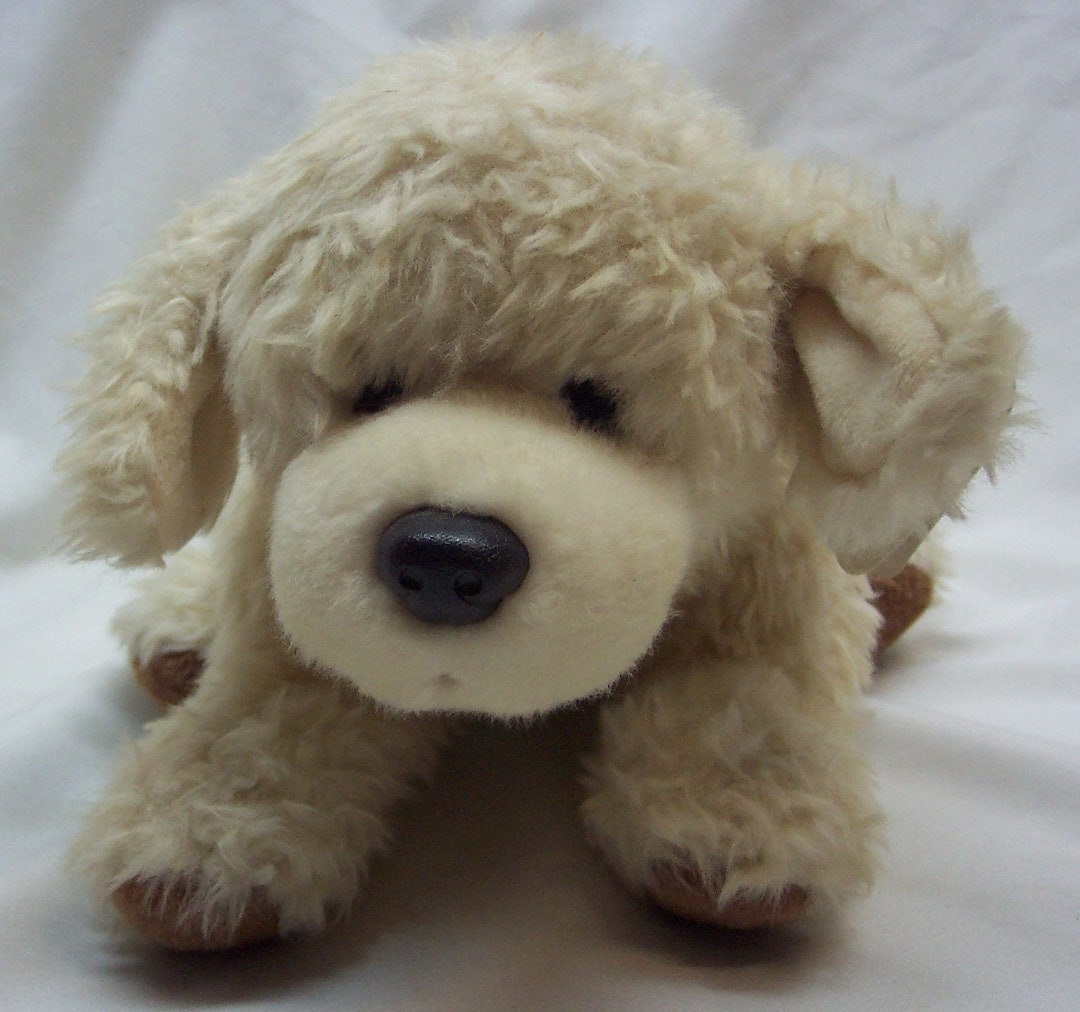 Vintage GUND White CHEWIE DOG 17 Plush Stuffed Animal Toy 1990's Puppy 5321 Etsy